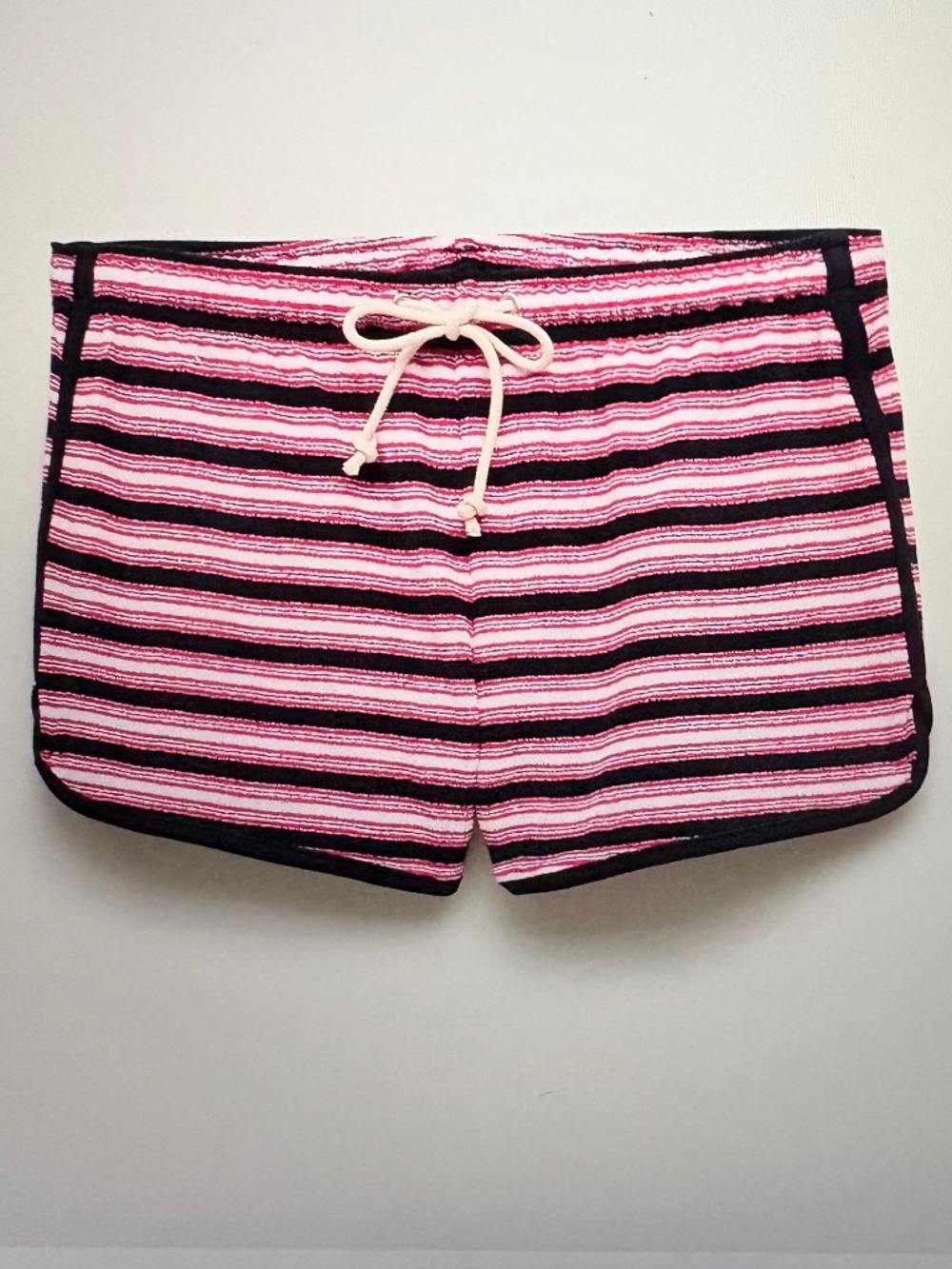 NWT J Crew Towel terry short in stripe